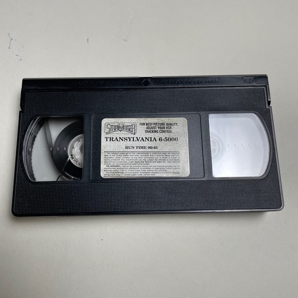 Transylvania 6-5000 VHS Tape Comedy Horror Jeff‎ Goldblum Ed Begley Jr - Picture 3 of 3